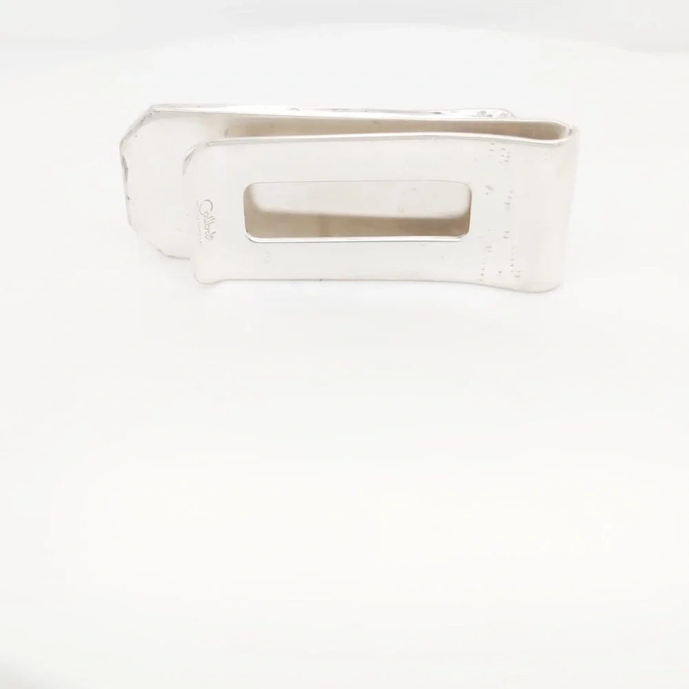 Sterling Silver 925 & 14k Gold Vintage Colibri Money 💵 Clip